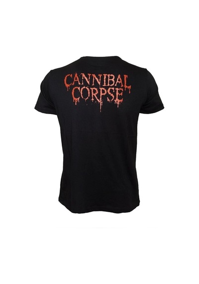 Cannibal Corpse Butchered At Birth Metal Band Baskılı Penye Tişört Siyah
