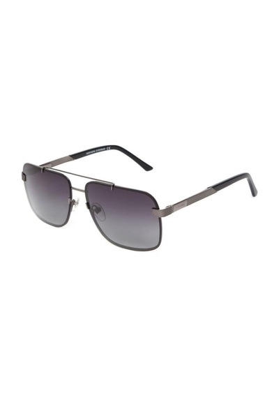 Ferfarini Ff 1376 500p 61 Erkek Pilot Gri Metal Güneş Gözlüğü Gri