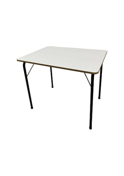 Natura Kamp Masası MDF Balkon Bahçe Masası 50 x 70cm Beyaz