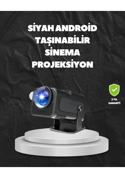 Hepsi Wifi6 Ve Bluetooth 5.0 Teknolojili Kablosuz Bağlantı Özellikli Projektör Najmaddin