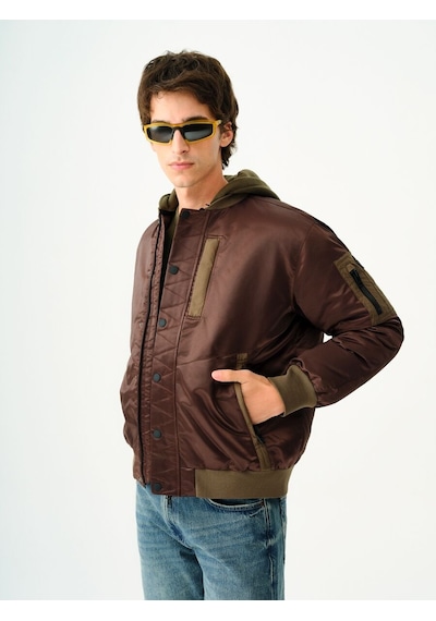 LOFT Regular Fit Erkek Mont Lf2036711 Q1.v1 Kahverengi