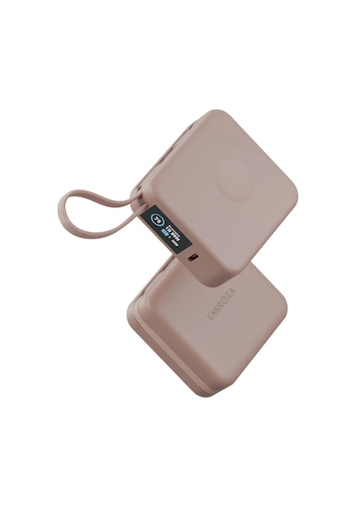 Magpac Mini Plus Dijital 10.000 Mah 20w Type-c 20w Type-c Kablo 15w Telefon Saat Kablosuz Şarj Magsafe Powerbank Koyu Gri