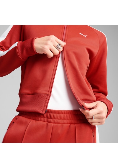 Puma T7 Always On Kadın Kısa Track Ceket 629796 15 Kırmızı