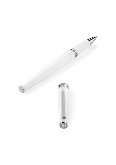 Montegrappa Armonia Greatness Starts Small Frost Roller Kalem Isa Beyaz