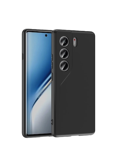 Zore Tecno Camon 40 4g Kılıf Ogaa Mara Lansman Kapak - Siyah