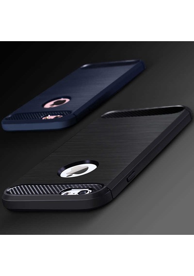 Apple Uyumlu iPhone 7 Plus Kılıf Zore Room Silikon Kapak Siyah