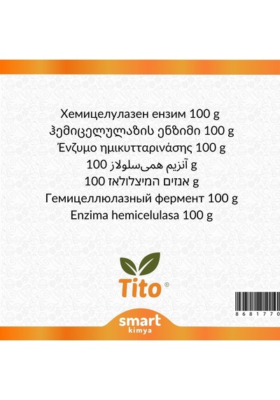 Hemiselülaz Enzimi 100 G