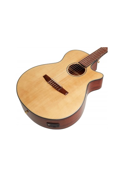 İbanez Aeg50n Nt Elektro Klasik Gitar Natural High Gloss