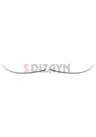 S-dizayn Renault Clio 5 Krom Ayna Alt Çıtası 2 Prç. 2019 Üzeri