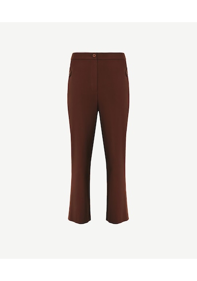 Yargıcı Cebi Apoletli Pantolon Bordo
