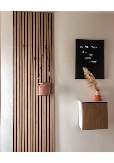 Winpanel Dekoratif Ahşap Duvar Paneli Savana Meşe 50x240cm .