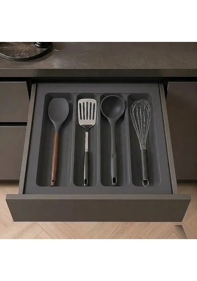 Starax 54x49 Gri Plastik Kepçelik 4 Gözlü Modül 60cm S-2687-gp Çok Renkli