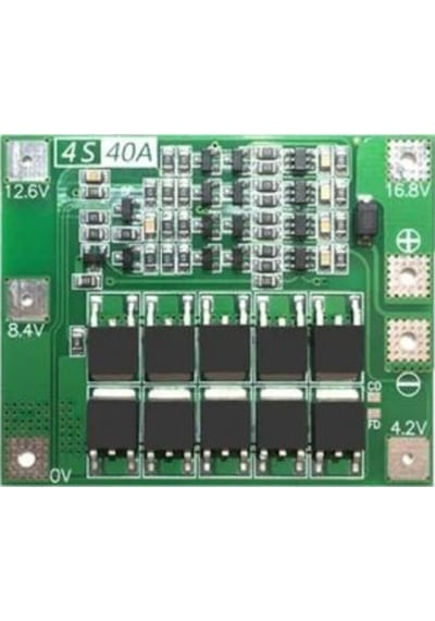 Meltıs 4S 40A 16,8V Lityum Batarya Koruma Modülü Standart