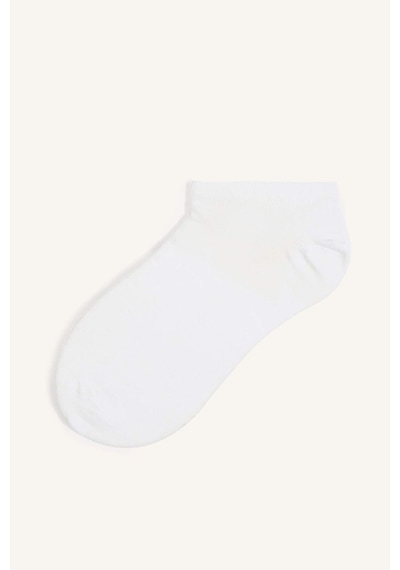 Defacto Erkek 10lu Pamuklu Sneaker Beyaz Çorap I3490axnswt1 Beyaz-wt1