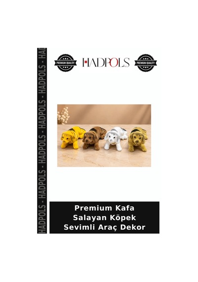 Premium Kafa Salayan Köpek Sevimli Araç Dekor