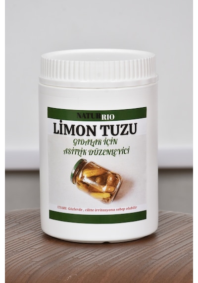 Kutulu Limon Tuzu 610 Gr Gıda Tipi Asit Düzenleyici & Doğal Koruyucu