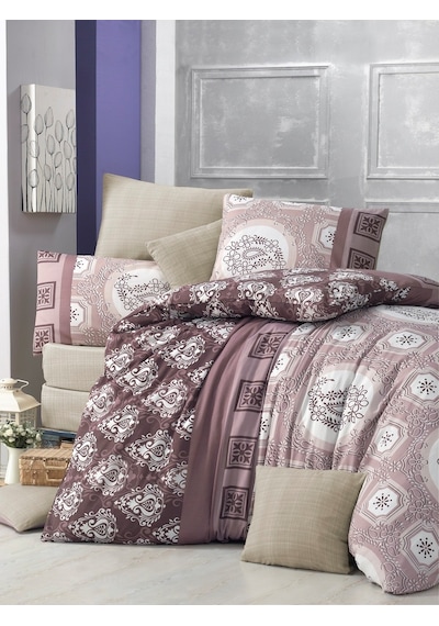 Komfort Home Çift Kişilik Polycotton Nevresim Takımı (Ilgım) Çok Renkli