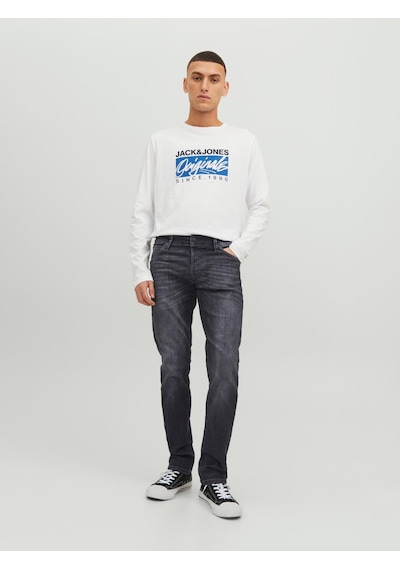 Jack & Jones JJIGLENN JJFOX BL 655 50SPS NOOS Siyah