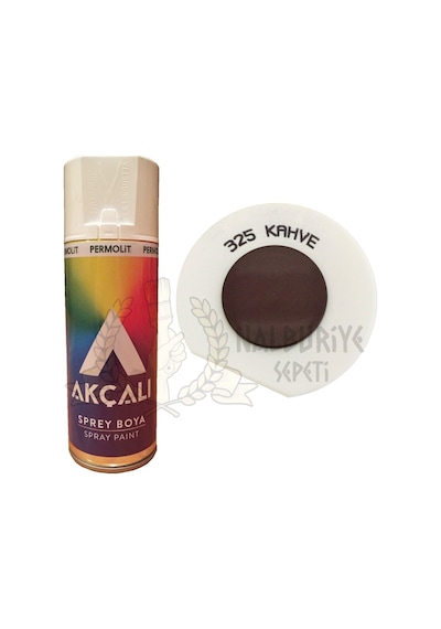 Akçalı Kahve Sprey Boya 400 ML - Ral8016 - 325