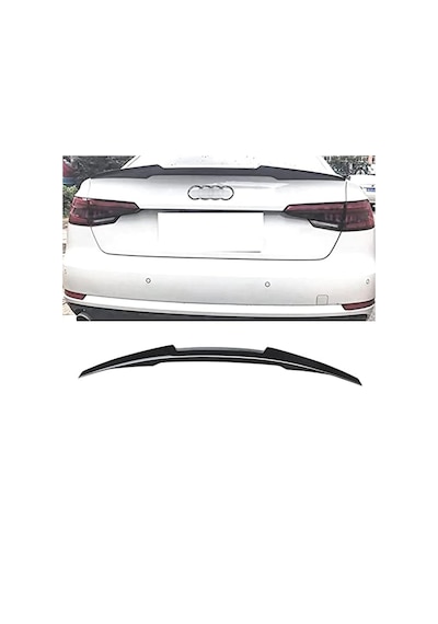 Autogp Audi A4 B9 Bagaj Üstü Spoiler Pianoblack Boyalı Yarasa 2016 / 2024 Agp-bgz-sp-145435