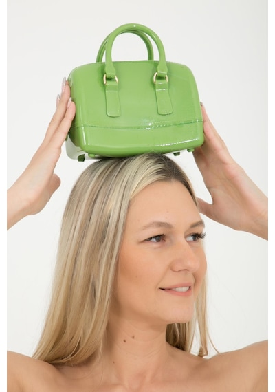 Smart Bags Kadın El Ve Omuz Çantası Küçük Boy Zincirli Beyaz