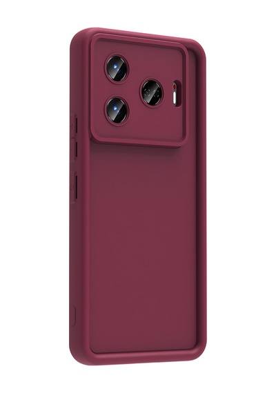 Zore Tecno Camon 30 Pro 5g Kılıf Kamera Korumalı Omsy Ananas Kapak - Pembe