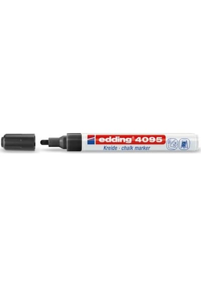 Edding Likit Tebeşir Kalemi Siyah