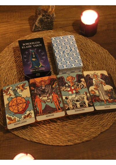 Klasik Borderless Tarot Destesi - 78 Kart