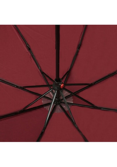 Eleven Markets Mini Çanta Boy Bayan Şemsiyesi Bordo Manuel Şemsiye Bordo