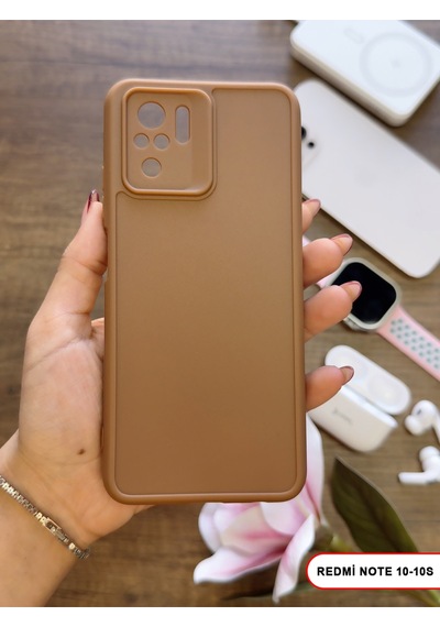 Redmi Note 10 / 10s Uyumlu Kamera Korumalı Darbeye Dayanıklı Renk Atmayan Keep Silikon Kılıf Kahverengi Redmi Note 10 / 10s Uyumlu Kamera Korumalı Darbeye Dayanıklı Renk Atmayan Keep Silikon Kılıf Kahverengi