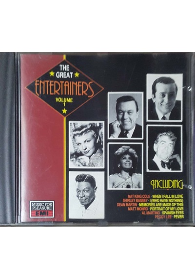 Plak Değildir Cd Dir Cd The Great Entertainers Volume 1 Cd