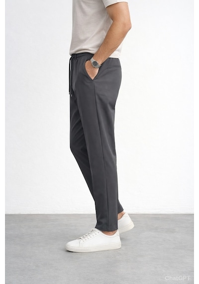 Cazador Erkek Jogger Pantolon 04055 Koyu Gri gri