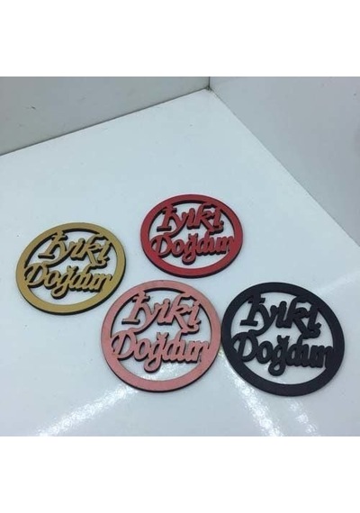 Ahşap İyiki Doğdun Yazısı
