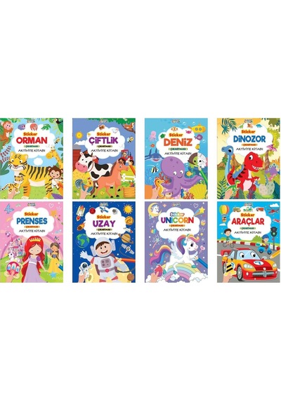 Karatay Sticker Çıkartmalı Aktivite Kitabı
