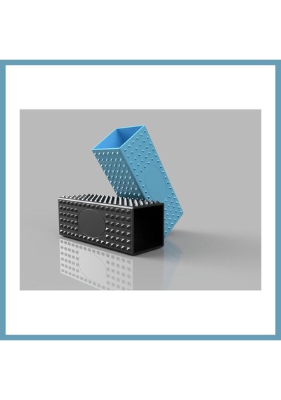 Bezos 3d Baskı Halı Tüy Toplama Ve Halı Çizgi Bloğu Araç Paspası Tüy Temizleme Aparatı İkili Set Mbt06