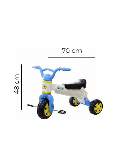 Eğlenceli Ve Gelişim Destekleyici 65 Cm Bisiklet Özgürlüğe İlk Adım: Eğlence Ve Gelişim Bir Arada Mavi