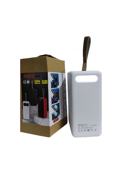 80.000 Mah Powerbank 4 Usb Micro Type-c Lightning Girişli El Fen.
