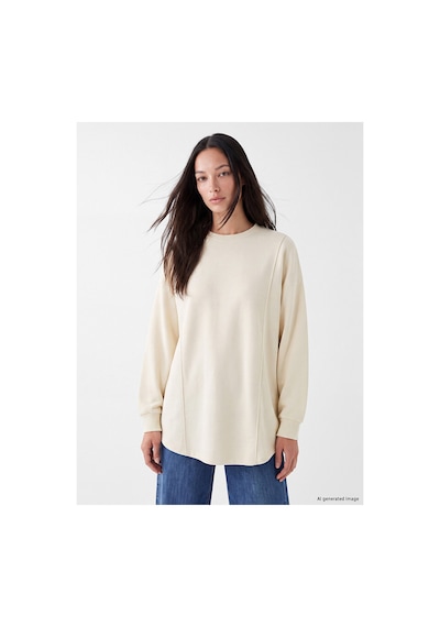 LC Waikiki Alıta Cıty Farkıyla Bej 3 İplik Düz Loose & Bol Kadın Sweatshirt Tunik Bej - 924123210 Bej LC Waikiki Alıta Cıty Farkıyla Bej 3 İplik Düz Loose & Bol Kadın Sweatshirt Tunik Bej - 924123210 Bej