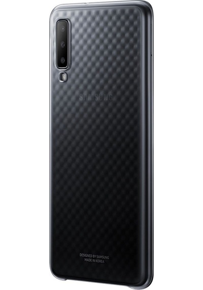 Galaxy A7 2018 İle Uyumlu Gradation Kılıf Siyah Ef-aa750cbegww Siyah