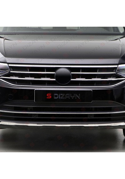 S-Dizayn Vw Tiguan Krom Ön Panjur 4 Prç. 2020 Üzeri