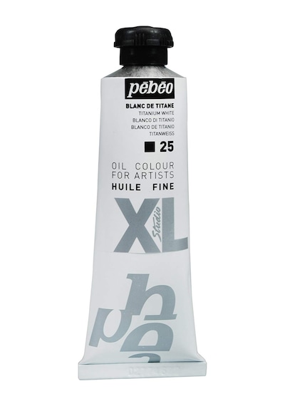 Pebeo XL Huile Fine Yağlıboya - 37 ML - Titanium White - N.25