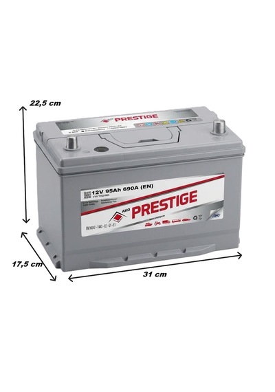 Ako Prestige 12v 95ah 690a Akü