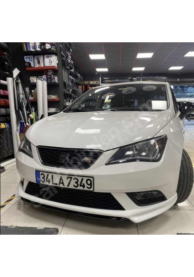 Seat İbiza 2013-2017 Abt Ön Tampon Eki Plastik Boyasız Karlık