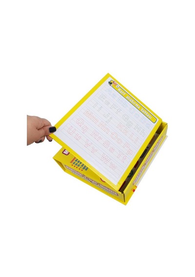 +4 Yaş Manyetik Oyuncaklar Tablet İngilizce Eğitim Seti ve Yazı Tahtası (diy