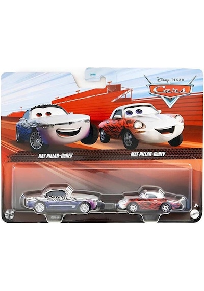 Cars Kay Pillar Ve Mae Pillar 2'li Araba Dxv99-htx05