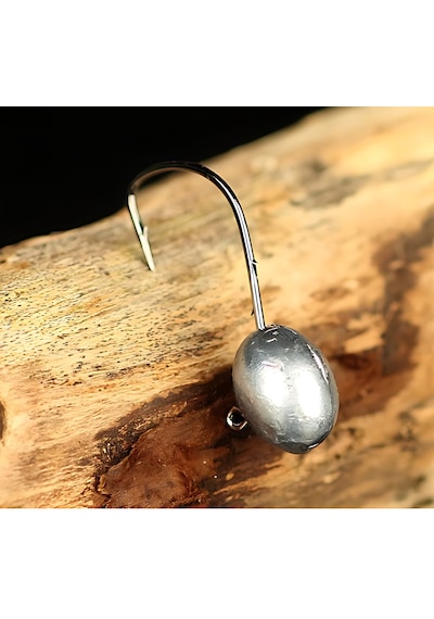 Hokkaido 10 Adet 5 Gram Ağırlık,no 1 Mustad İğneli,jig Head,