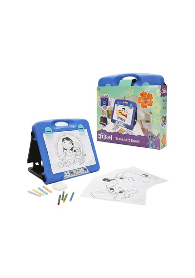 Sambro Disney Stitch Seyahat Resim Şövalesi Boyama Seti 3+
