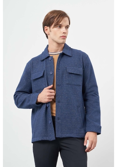 İmza Lacivert Örme Polo Yaka Jakarlı Desen Yırtmaçsız Astarsız Slim Fit Classic Mont 1007245161 Lacivert İmza Lacivert Örme Polo Yaka Jakarlı Desen Yırtmaçsız Astarsız Slim Fit Classic Mont 1007245161 Lacivert