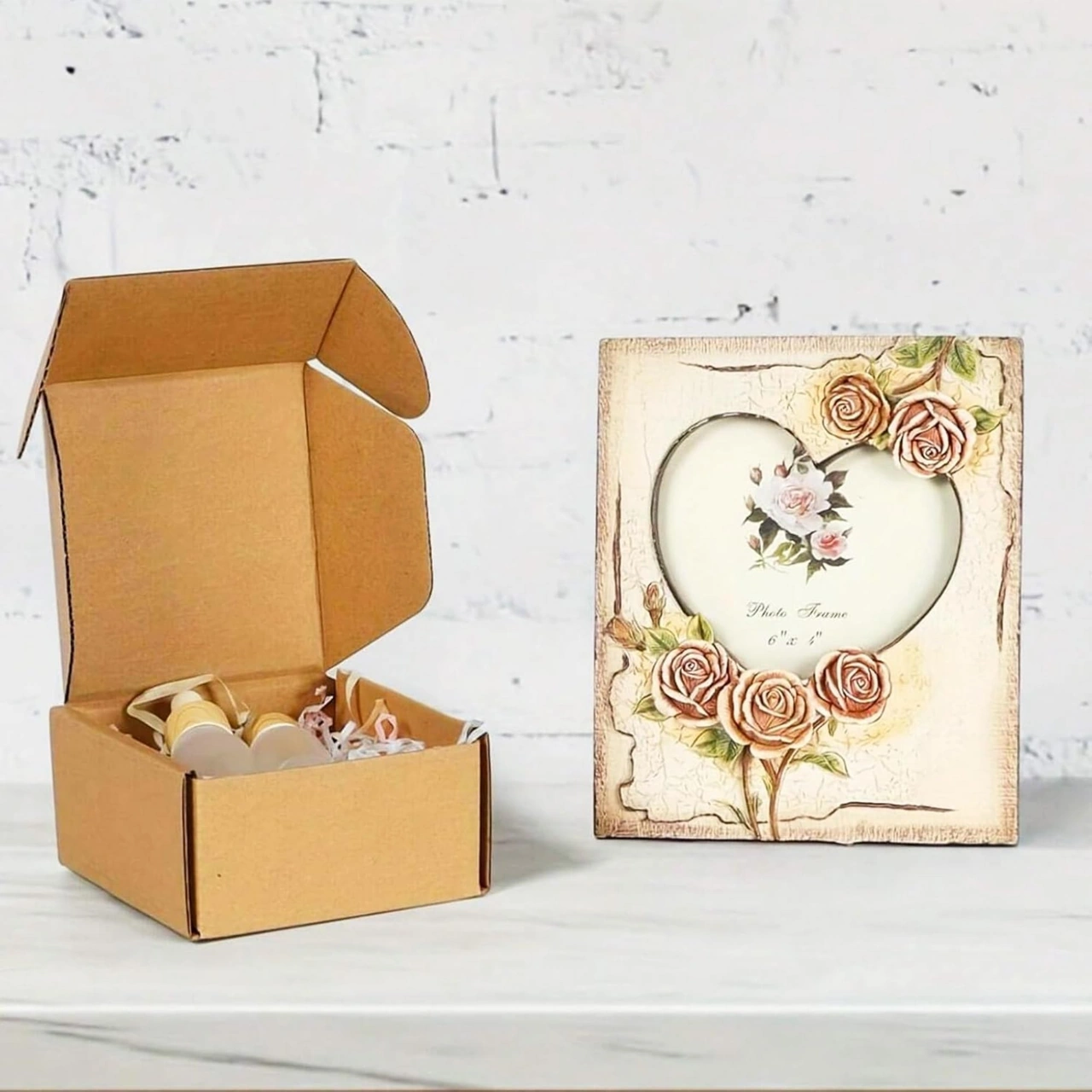 Kilitli E-ticaret Hediye Kutusu, Kraft Karton Kargo Paketleme Kutusu, 25 Adet, 10x10x5 Cm 25 Adet