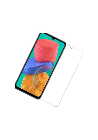 Samsung Uyumlu Galaxy M33 (3 Adet) Kırılmaz Ekran Koruyucu Temperli Cam